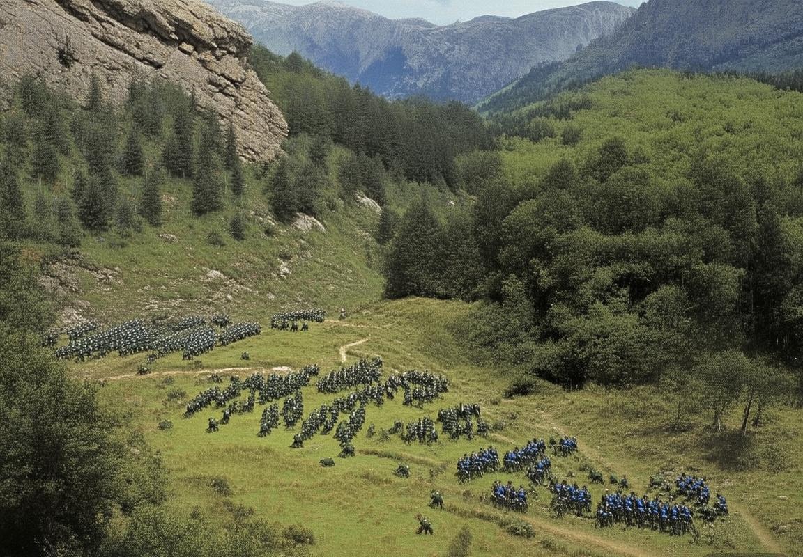 阿尔巴与莫陆军：战略对决与战局演变解析(图2)